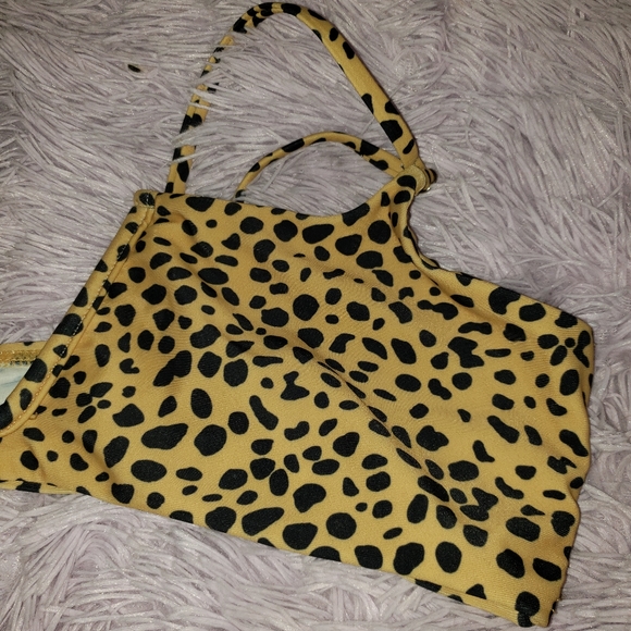 Womens cheetah print bikini.     Nwot - Picture 7 of 9